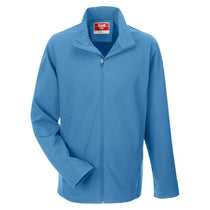 Team 365 Men's Sport Light Blue Leader Soft Shell Jacket