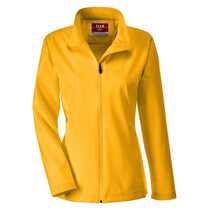 Team 365 Women's Sport Athletic Gold Leader Soft Shell Jacket