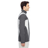 Team 365 Men's Sport Graphite/Sport Silver Icon Colorblock Soft Shell Jacket