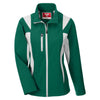 Team 365 Women's Sport Forest/Sport Silver Icon Colorblock Soft Shell Jacket