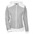 Team 365 Women's White/Sport Silver Rally Colorblock Microfleece Jacket