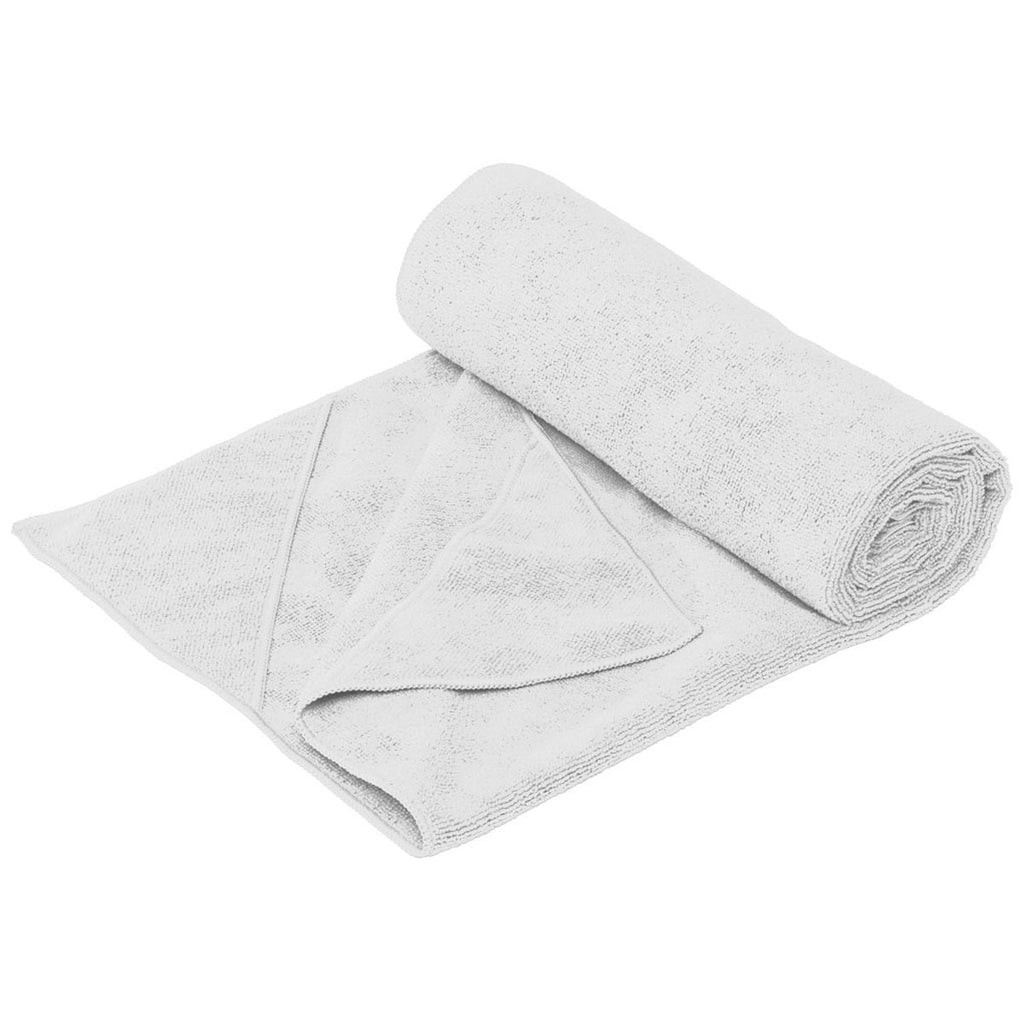 Port Authority White Micofiber Stay Fitness Mat Towel