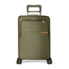 Briggs & Riley Olive Baseline Domestic Carry-On Expandable Spinner