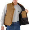 Carhartt Men's Carhartt Brown Duck Vest