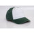 Pacific Headwear Dark Green/White Vintage Buckle Strap Adjustable Cap
