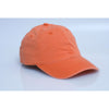 Pacific Headwear Orange Vintage Buckle Strap Adjustable Cap