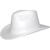 OccuNomix White Cowboy Style Hard Hat (Squeeze-Lock Suspension)