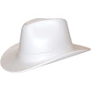 OccuNomix White Cowboy Style Hard Hat (Ratchet Suspension)