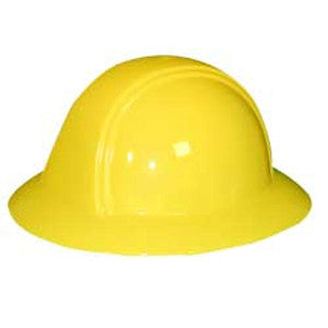 OccuNomix Yellow Full Brim Hard Hat (Ratchet Suspension)