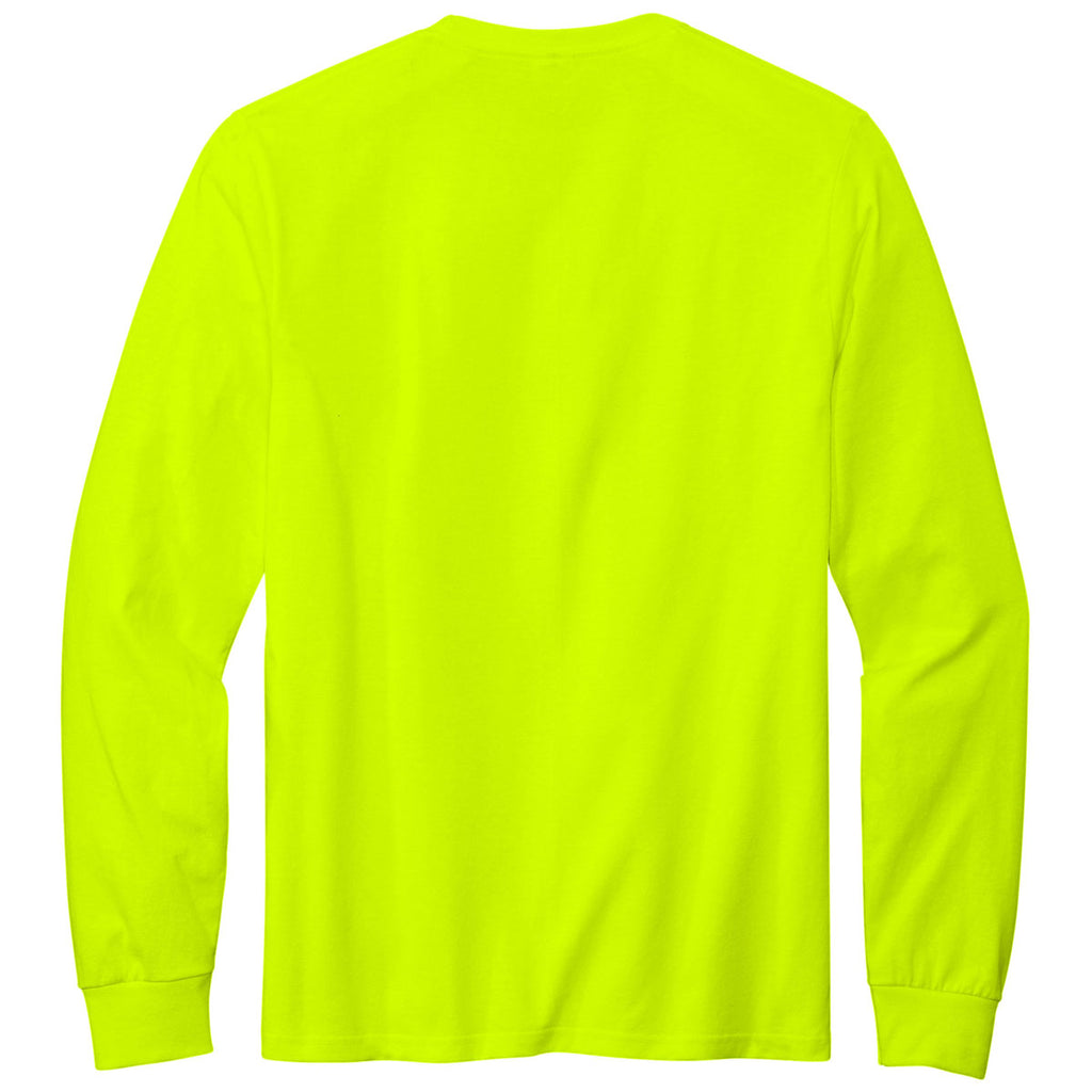 Volunteer Knitwear  Unisex Safety Green All-American Long Sleeve Tee