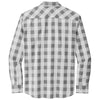 Port Authority Men's Shadow Grey Everyday Plaid Shirt