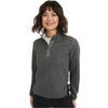 Marine Layer Women's Heather Grey/Charcoal Corbet Pullover