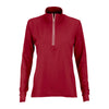 Greg Norman Women's Cardinal Play Dry 1/4-Zip Active Pullover