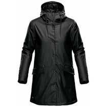 Stormtech Women's Black Waterfall Insulated Rain Jacket