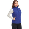 Ororo Women's Pure Blue Heated Quilted Vest