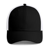 Imperial Black White Structured Performance Meshback Cap