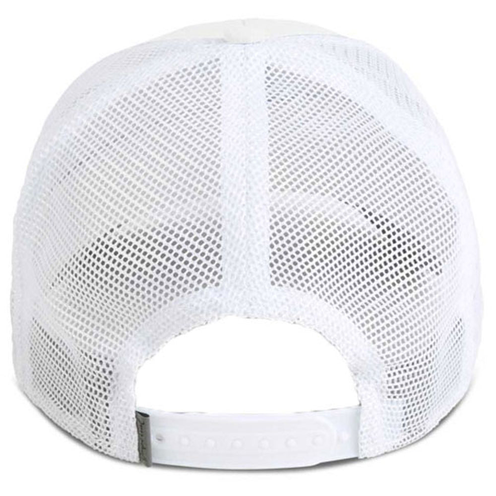 Imperial White White Structured Performance Meshback Cap