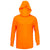 BAW Men's Safety Orange Xtreme-Tek Long Sleeve Hood