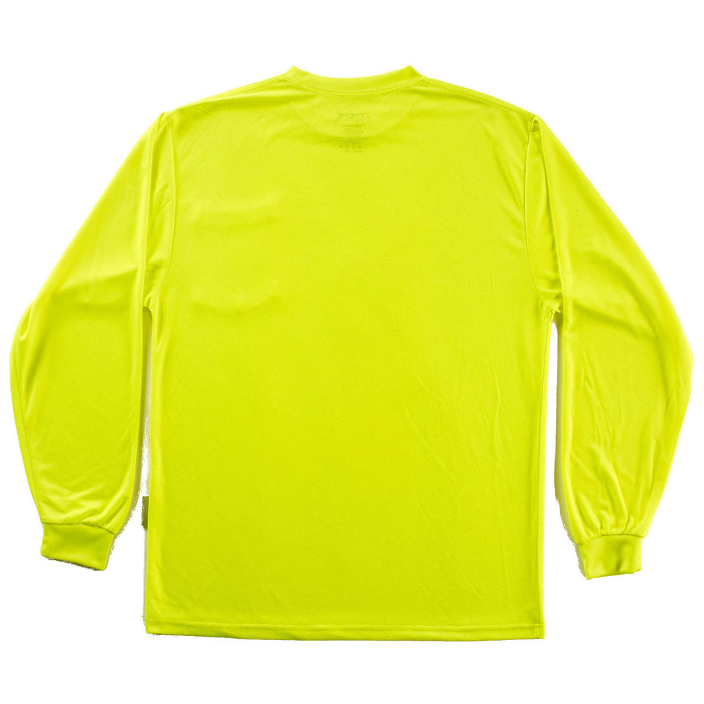 Xtreme Visibility Unisex Yellow HiVis Long Sleeve T-Shirt