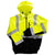 Xtreme Visibility Unisex Yellow Xtreme-Flex Soft Shell Hoodie Jacket