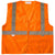 Xtreme Visibility Unisex Orange Value Class 2 Zip Mesh Vest