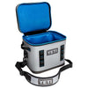 YETI Fog Grey/Tahoe Blue Hopper Flip 12 Cooler
