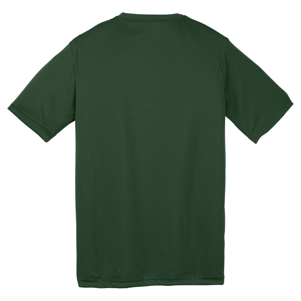 Sport-Tek Youth Forest Green PosiCharge Competitor Tee