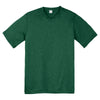 Sport-Tek Youth Forest Green Heather Contender Tee