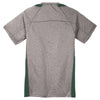 Sport-Tek Youth Vintage Heather/ Forest Green Heather Colorblock Contender Tee
