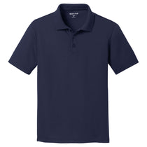 Sport-Tek Youth True Navy PosiCharge RacerMesh Polo
