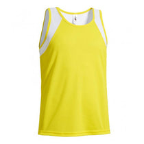 Expert Men's Bright Yellow/White Distance Singlet