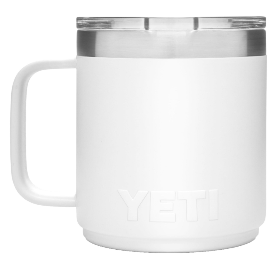 YETI White Rambler 10 oz Stackable Mug