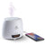 iHome White Aromatherapy Essential Oil Diffuser Alarm Clock With Sound Therapy