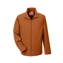 Team 365 Men's Burnt Orange Leader Soft Shell Jacket