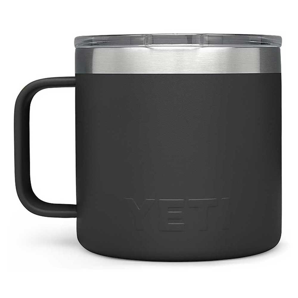 YETI Black Rambler 14 oz Mug