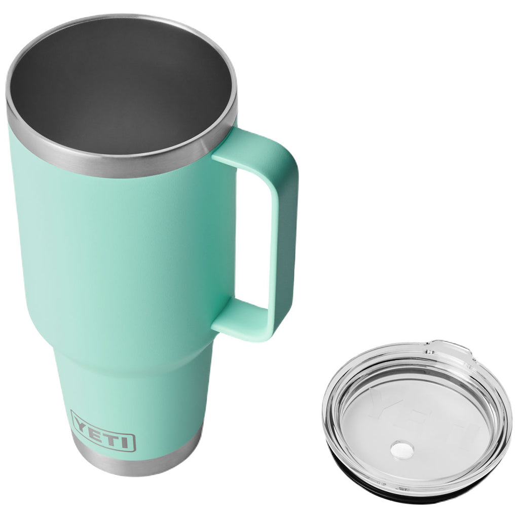 YETI Seafoam Rambler 42 oz Straw Mug W/Straw Lid