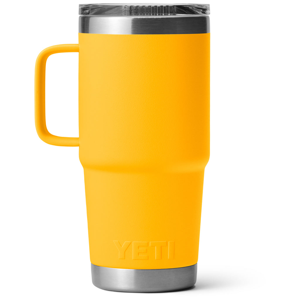 YETI Rambler Alpine Yellow 20 oz Travel Mug